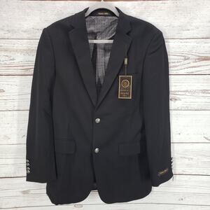 Pierre Loren New Men's Superior 150'S Classic Fit Sportscoat Blazer Size 36R